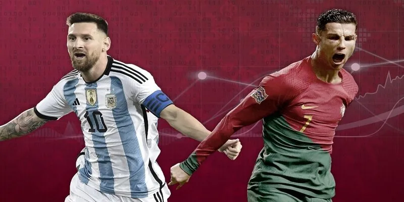 Ronaldo và Messi là hai kỳ phùng địch thủ nổi tiếng ở trong nền bóng đá thế giới 